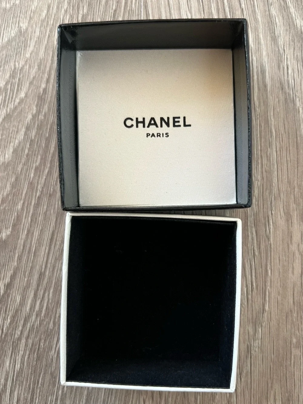CHANEL velvet satin